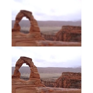 Delicate arch in Utah